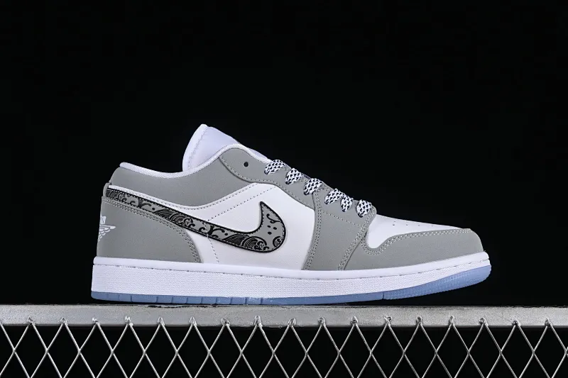 All Categories Air Jordan Jordan Series Basketball Shoes Air Jordan 1 Low Air Jordan 1 Low AJ1 Joe 1 Wolf Gray Low-top Cultural Leisure Sports Shoes DC0774-105